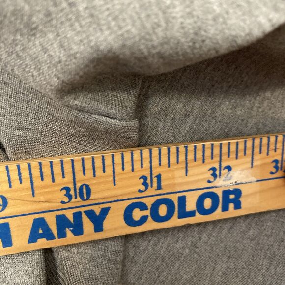 Torrid Womens Tailored Ponte Blazer Size 6/6X Gray Wrinkle Free Plus Size - Picture 6 of 8